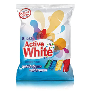 4 Kg Mega Pack - Active White Detergent Powder  at Rs 164